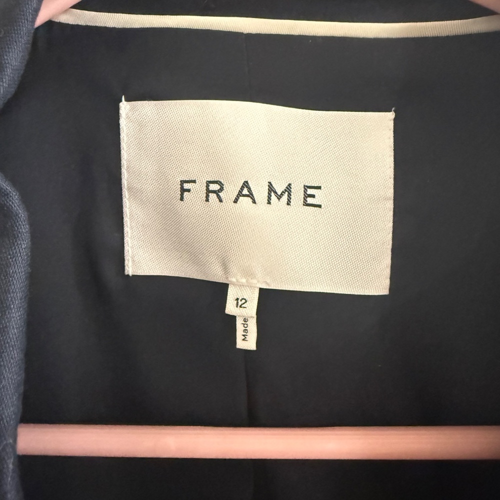 Frame navy blazer - Picture 4 of 7